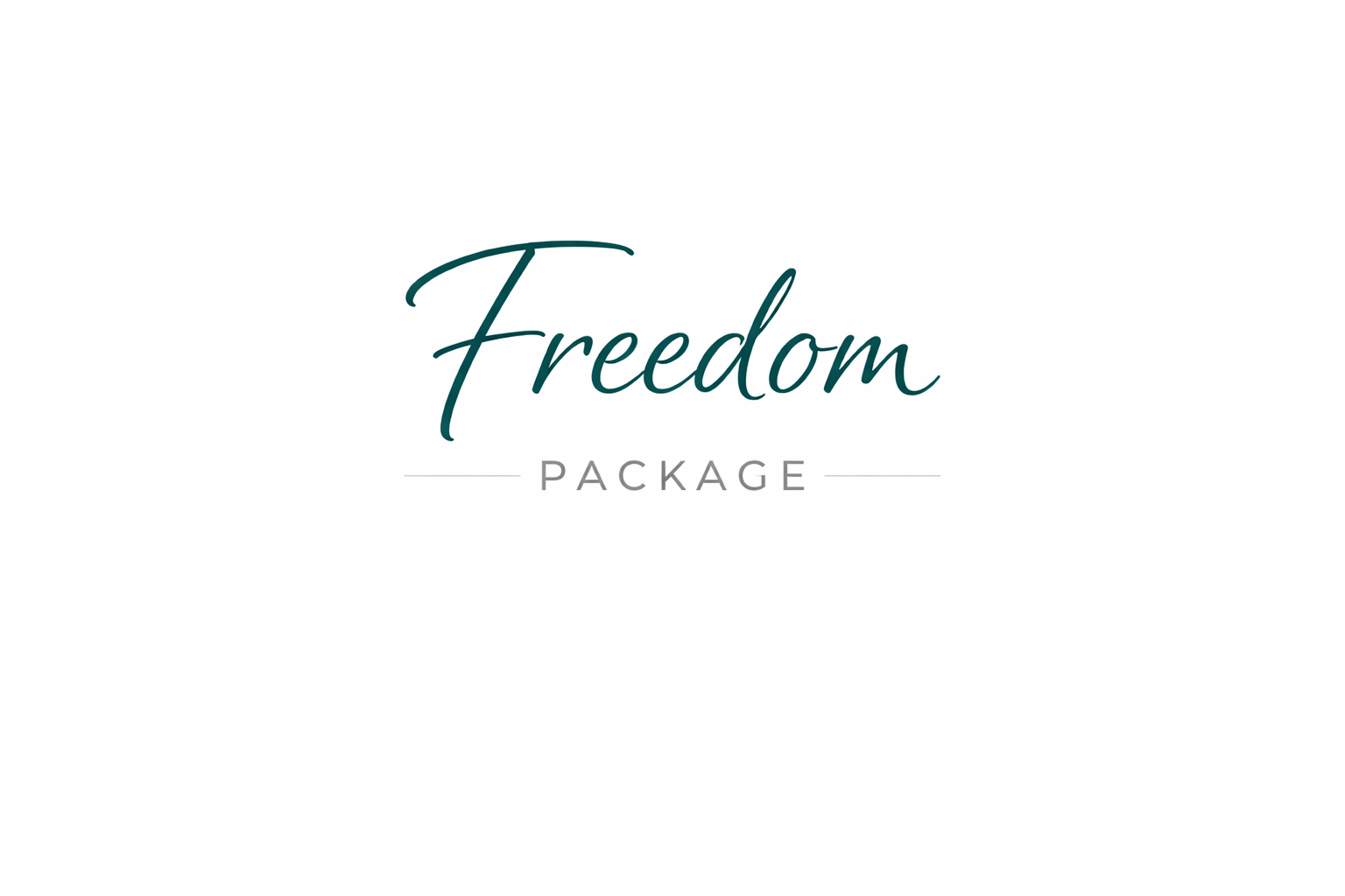 Freedom Package package — Bay Area Professional Organizer