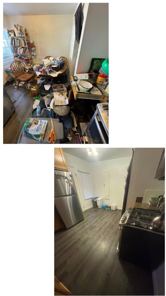 Kitchen before and after professional organizing by Kiera Rain, Bay Area Professional Organizer, Dublin CA